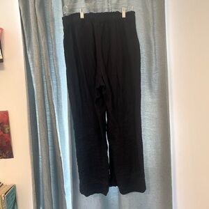 Black Linen Pants